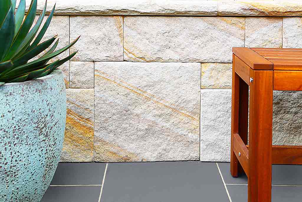 balmain sandstone wall